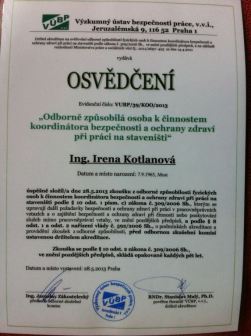 Ing. Irena Kotlanová